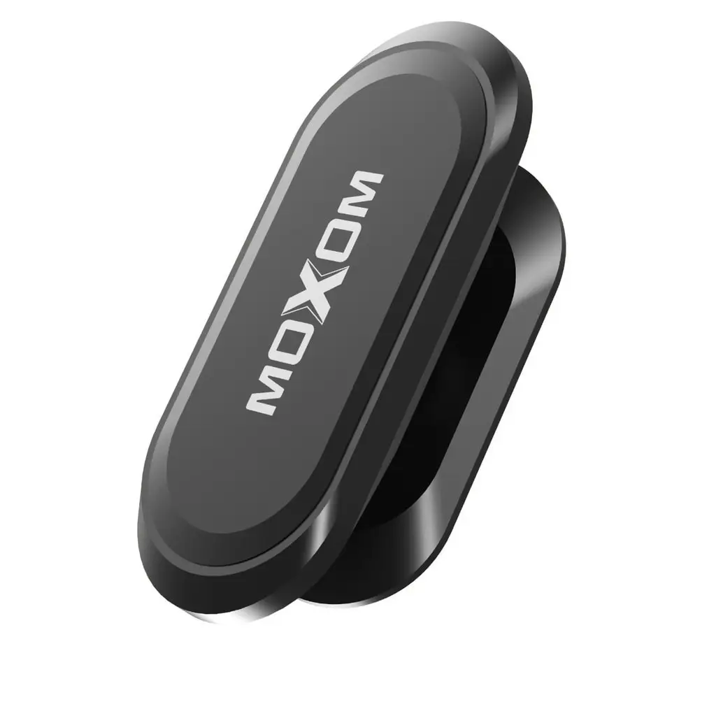 Moxom MX-VS94 Fortress Magnetic Phone Holder Compact & Ultra-Lightweight Design (21g) Strong 4×2.4 Magnet System Premium ABS Build Includes Metal Guide Plate