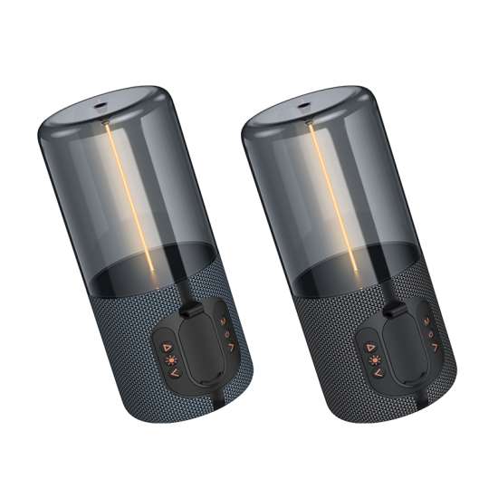 HOCO BS64 Rocker Portable Wireless Bluetooth Speaker – 5W Stereo Sound, Bluetooth 5.4, 1200mAh Battery, FM Radio, TF Card, TWS Support