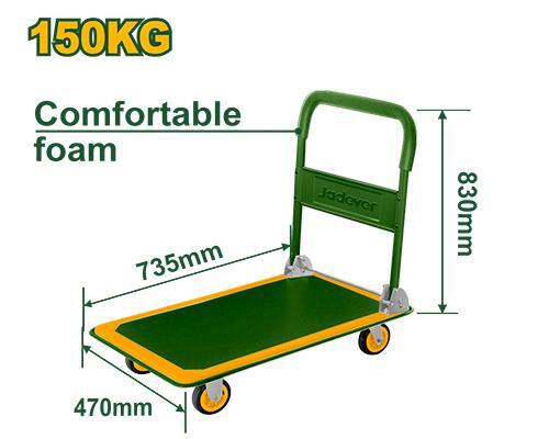 Jadever JDWB1315 Foldable Platform Hand Truck