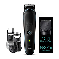 Braun 10-in-1 Style Kit for Head-to-Toe Grooming MGK5445 โ All-in-One Rechargeable Grooming System for Beard, Hair, and Body with Ultra-Sharp Blades, 100-Minute Cordless Runtime Braun 10-in-1 Style Kit for Head-to-Toe Grooming MGK5445 โ All-in-One Rechargeable Grooming System for Beard, Hair, and Body with Ultra-Sharp Blades, 100-Minute Cordless Runtime