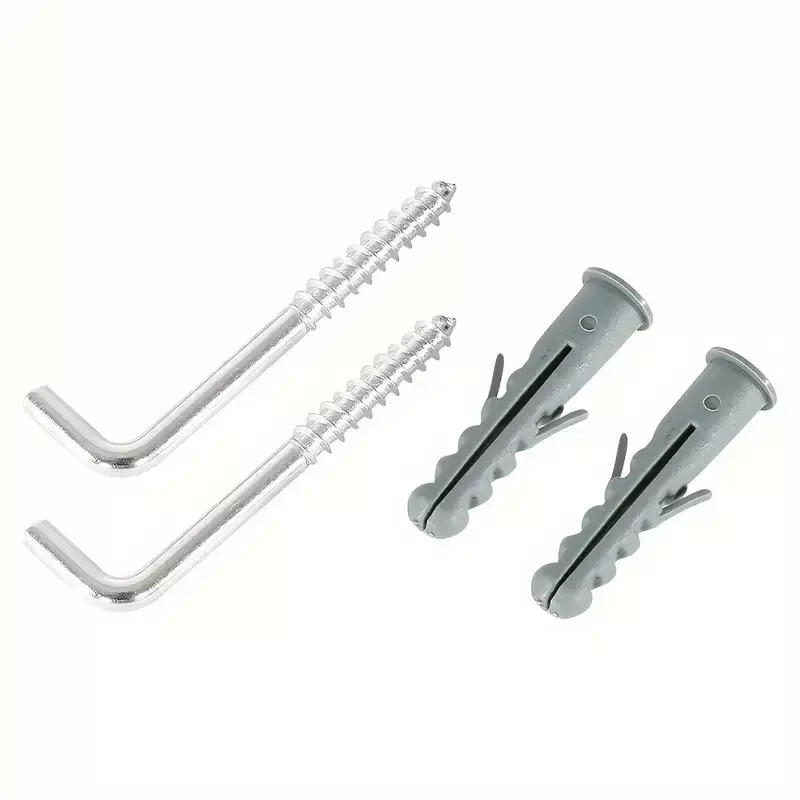 Jadever JDXTRB01 75-Piece Carbon Steel “L” Type Screw Hook Assortment Kit Jadever JDXTRB01 75-Piece Carbon Steel “L” Type Screw Hook Assortment Kit