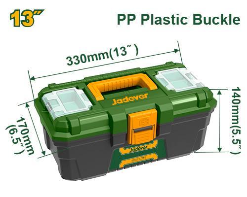 JADEVER JDTB1313 13″ Plastic Tool Box