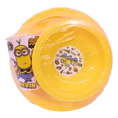 Minions Licensed Plates Set โ Fun & Colorful Kidsโ Dinnerware, Durable BPA-Free Material, Official Character Design, Perfect for Everyday Meals, Parties, or Gifting Minions Licensed Plates Set โ Fun & Colorful Kidsโ Dinnerware, Durable BPA-Free Material, Official Character Design, Perfect for Everyday Meals, Parties, or Gifting