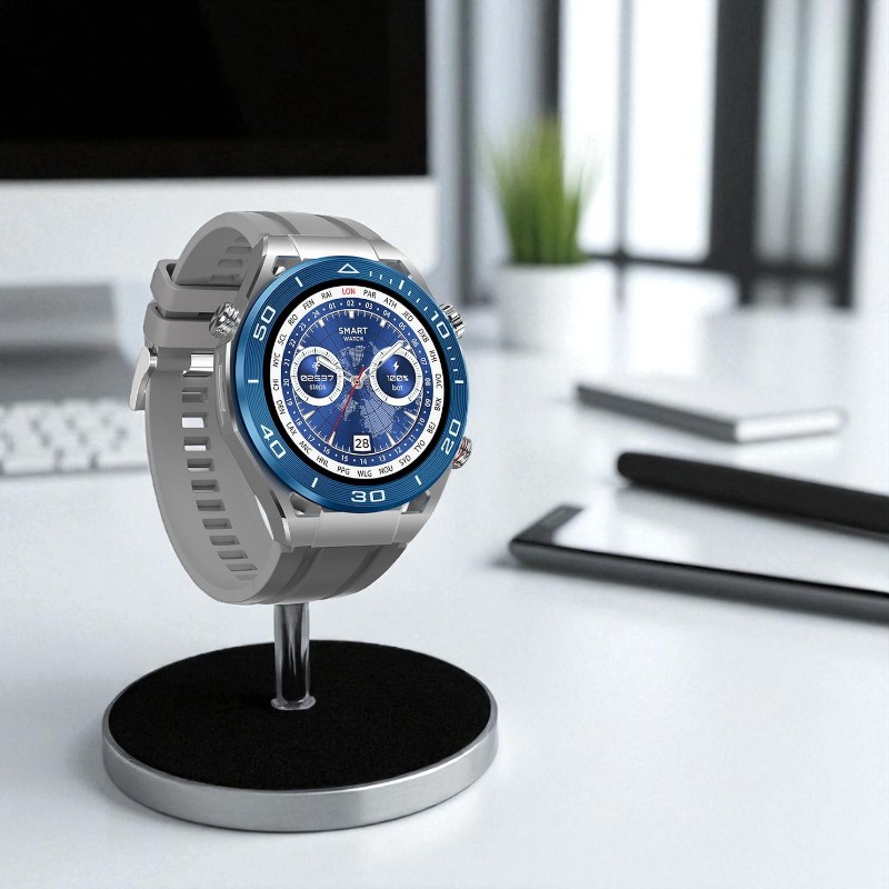 Hoco Y16 Smart Watch with Call Function – 1.39” HD 360×360 Touch Display, Bluetooth 5.1 Calling, Real-Time Heart Rate & SpO2 Monitoring, Sleep Tracking