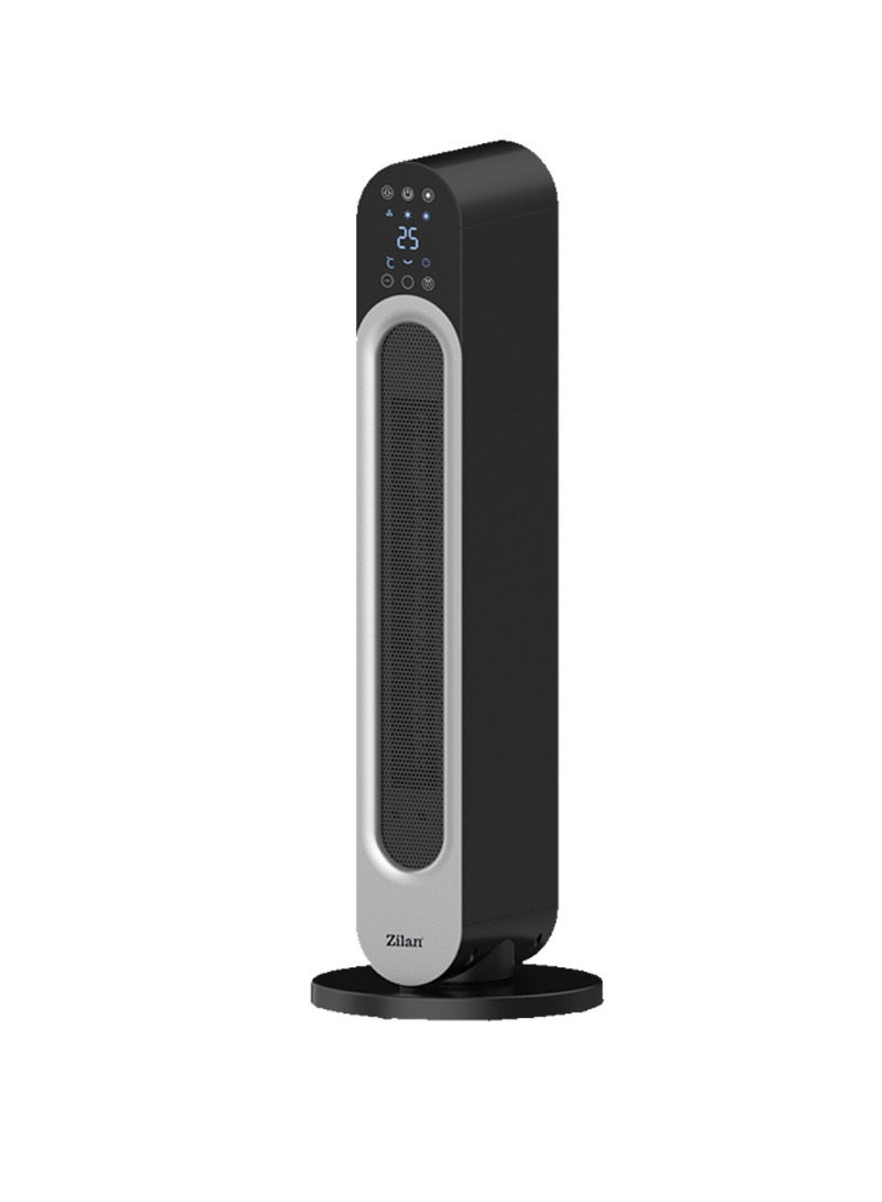 Zilan Electric Ceramic Tower Heater ZLN5657 – 2200W High-Efficiency PTC Heating, 3 Modes (Fan/Warm/Hot), Oscillating Tower Design with LED Display Zilan Electric Ceramic Tower Heater ZLN5657 – 2200W High-Efficiency PTC Heating, 3 Modes (Fan/Warm/Hot), Oscillating Tower Design with LED Display