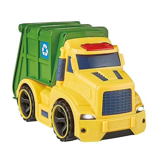 Deluxe Multi-Vehicle Construction Playset – Garbage Truck & Heavy-Duty Dumper with Realistic Moving Parts Deluxe Multi-Vehicle Construction Playset – Garbage Truck & Heavy-Duty Dumper with Realistic Moving Parts