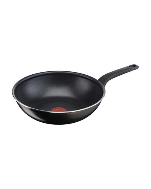 Tefal Easy Cook & Clean Wok 28 cm (B5541902) | Non-Stick Deep Frying Pan with Thermo-Signal Technology | 1.5L Capacity | PFOA-Free Eco-Friendly Coating | Easy to Clean Inside & Out Tefal Easy Cook & Clean Wok 28 cm (B5541902) | Non-Stick Deep Frying Pan with Thermo-Signal Technology | 1.5L Capacity | PFOA-Free Eco-Friendly Coating | Easy to Clean Inside & Out