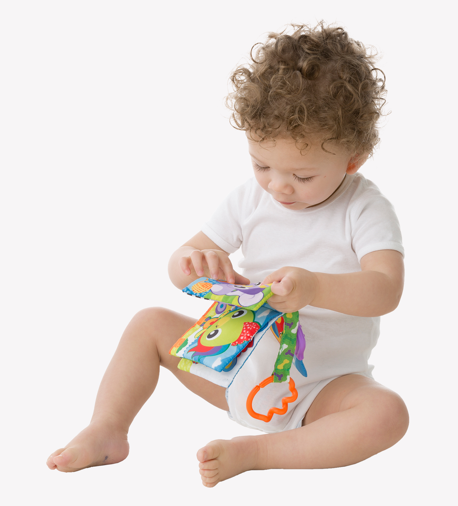 Playgro “A Day at the Farm” Teether Book — Soft Sensory Activity & Teether Book with Crinkle, Squeak, Textures & Clip-On Strap for Stroller, Cot & Car Seat Playgro “A Day at the Farm” Teether Book — Soft Sensory Activity & Teether Book with Crinkle, Squeak, Textures & Clip-On Strap for Stroller, Cot & Car Seat