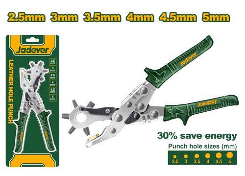 Jadever JDLH1801 10″ Heavy-Duty Revolving Punch Pliers