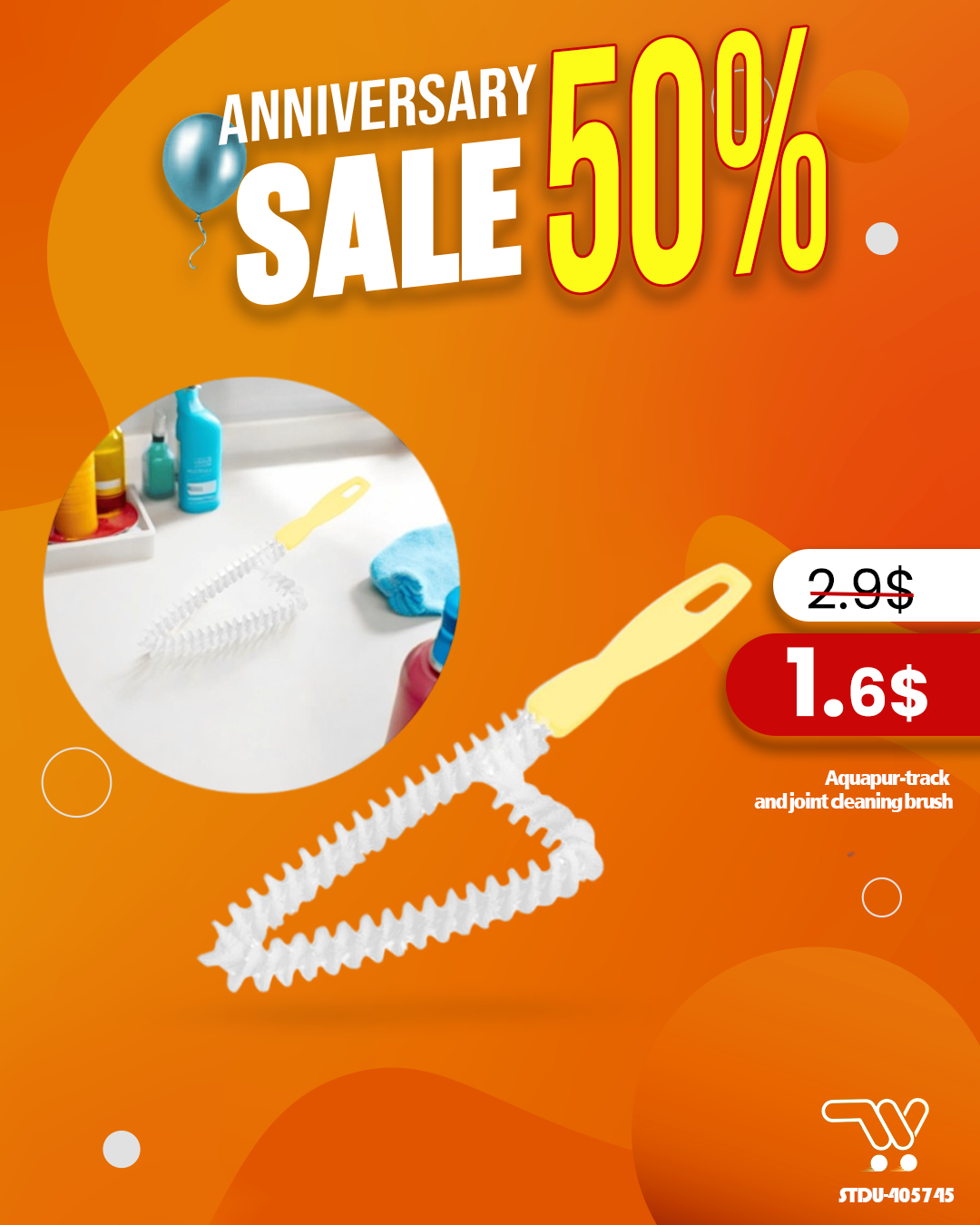 Aquapur-track and joint cleaning brush Aquapur-track and joint cleaning brush