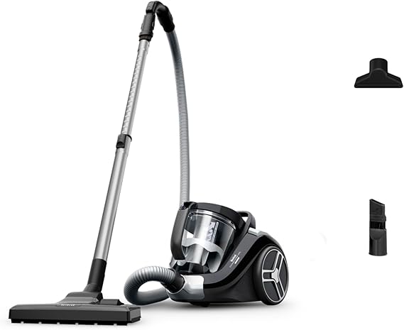 Tefal Compact Power XXL Bagless Vacuum Cleaner TW4B25HA, Powerful 550W Suction, Large 2.5L Dust Container, Advanced Cyclonic Technology, HEPA Filtration Tefal Compact Power XXL Bagless Vacuum Cleaner TW4B25HA, Powerful 550W Suction, Large 2.5L Dust Container, Advanced Cyclonic Technology, HEPA Filtration