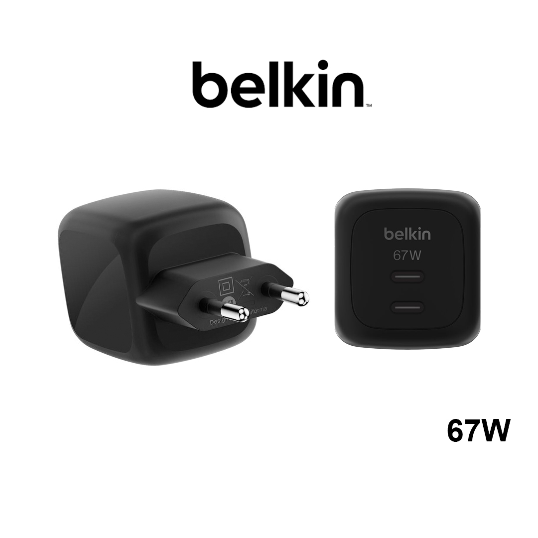 Belkin BoostCharge Pro GaN Power Adapter 67W WCH020KQ