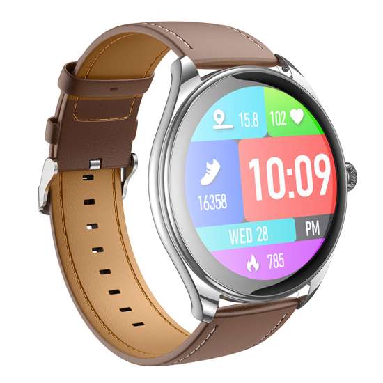 Hoco Y22 AMOLED Smart Sports Watch (Call Version) – 1.43” Ultra-Clear 466×466 Display, Bluetooth 5.3 with Call Support, 200mAh Battery, IP67 Waterproof, 5–7 Days Use