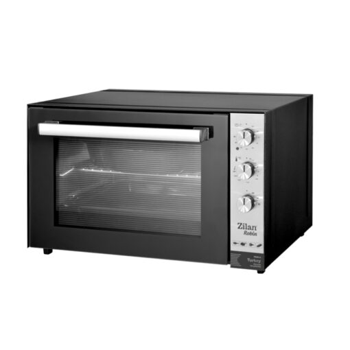 Zilan Electric Oven ZLN3741 – 70L Internal Volume, 2000W Powerful Heating, Adjustable Thermostat & Rack, Timer with Bell, Double Glass Door, Chrome-Plated Grill, and Enamel Trays Zilan Electric Oven ZLN3741 – 70L Internal Volume, 2000W Powerful Heating, Adjustable Thermostat & Rack, Timer with Bell, Double Glass Door, Chrome-Plated Grill, and Enamel Trays