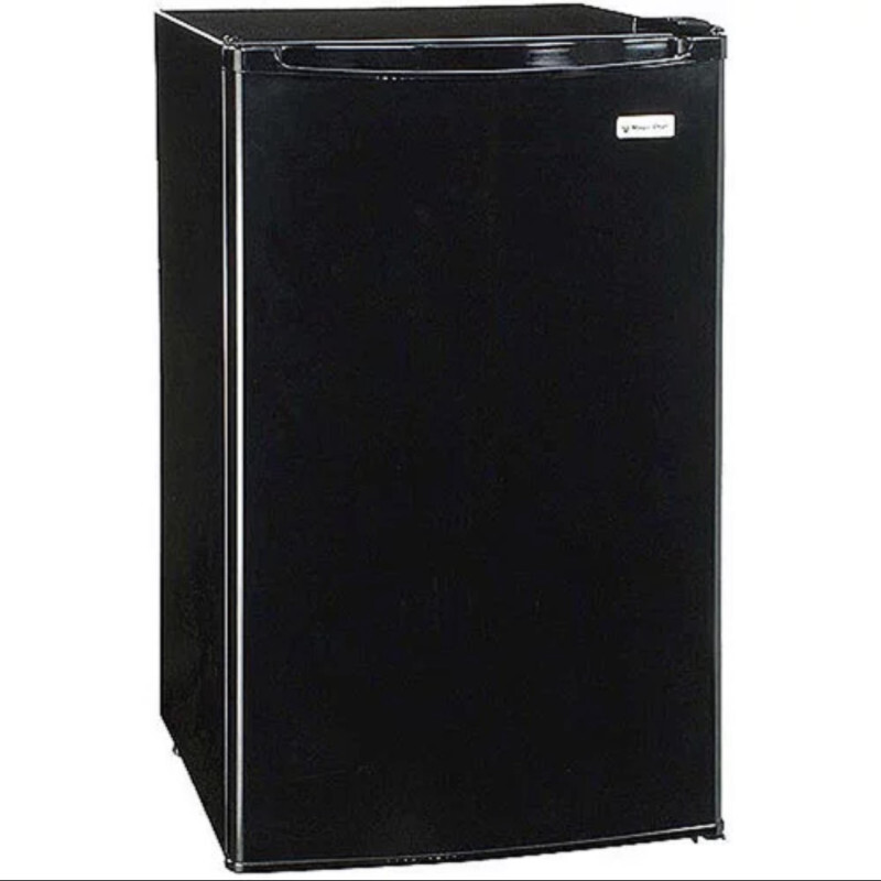 General Way 5Ft Black Inverter Refrigerator Compact Energy-Saving Fridge with Modern Design, Quiet Operation & Efficient Cooling Ideal for Homes, Offices, Dorms & Small Spaces