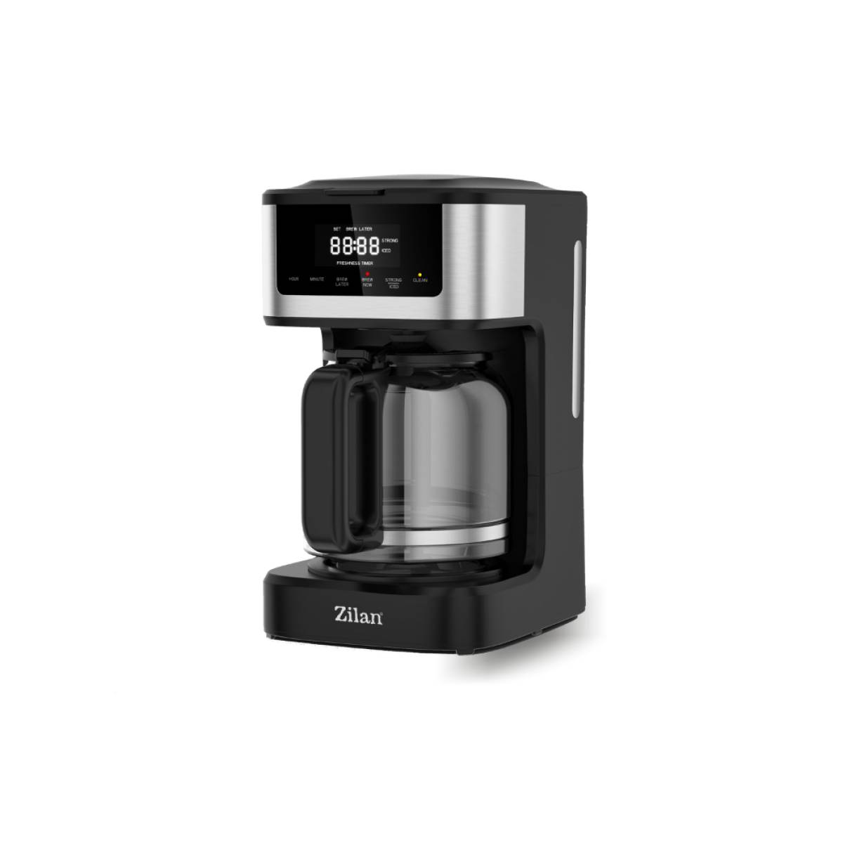 Zilan Drip Coffee Maker, 1.8L (12 Cups), 900W, ZLN9266 — High-Capacity Programmable Coffee Machine with Anti-Drip System, Keep-Warm Function, Washable Filter Zilan Drip Coffee Maker, 1.8L (12 Cups), 900W, ZLN9266 — High-Capacity Programmable Coffee Machine with Anti-Drip System, Keep-Warm Function, Washable Filter