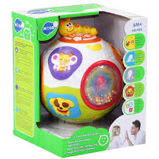 HOLA BO Catch Me Activity Ball with Music & Light – Interactive Musical Toy for Toddlers with Flashing