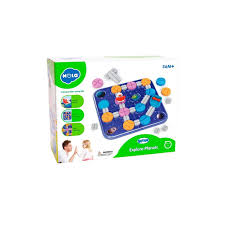 HOLA Brain Teaser Puzzle Logical Thinking Board – 12-Piece Set for Children HOLA Brain Teaser Puzzle Logical Thinking Board – 12-Piece Set for Children