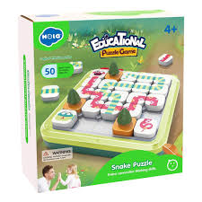 HOLA Snake Green Logic Puzzle Game – 18-Piece Set for Children Aged 4 and Up HOLA Snake Green Logic Puzzle Game – 18-Piece Set for Children Aged 4 and Up