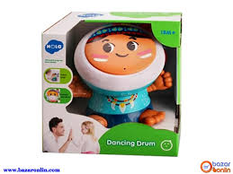 HOLA BO Dancing Drum with Music โ Interactive Musical Drum Toy with Flashing Lights HOLA BO Dancing Drum with Music โ Interactive Musical Drum Toy with Flashing Lights