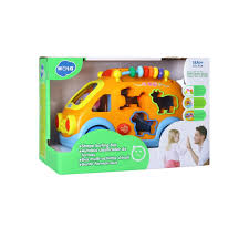 Hola BO Bus Shape Sorting with Music & Light – 12‑Piece Interactive Educational Toy Bus Hola BO Bus Shape Sorting with Music & Light – 12‑Piece Interactive Educational Toy Bus