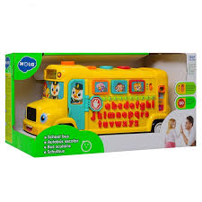 Hola BO Learning School Bus with Music & Light – 6‑Piece Educational Bus Toy for Toddlers Hola BO Learning School Bus with Music & Light – 6‑Piece Educational Bus Toy for Toddlers