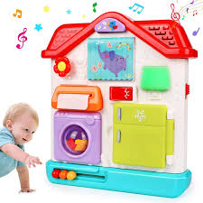 Hola BO Musical Training House with Activity Board โ Interactive Educational Toy House for Infants and Toddlers Hola BO Musical Training House with Activity Board โ Interactive Educational Toy House for Infants and Toddlers