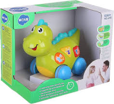 HOLA BO Talking Dinosaur with Light & Music โ Interactive Educational Toy for Toddlers HOLA BO Talking Dinosaur with Light & Music โ Interactive Educational Toy for Toddlers