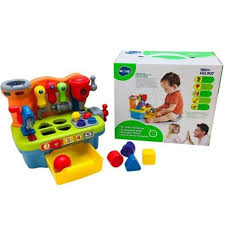 HOLA BO 9-in-1 Workbench Activity with Music & Light HOLA BO 9-in-1 Workbench Activity with Music & Light