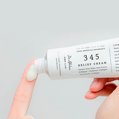 Dr.Althea 345 Relief Cream | Daily Face Moisturizer | Blemish Relief Care | Soothing Recovery & Moisture with Niacinamide, Panthenol | Korean Vegan Skin Care for All Skin Types