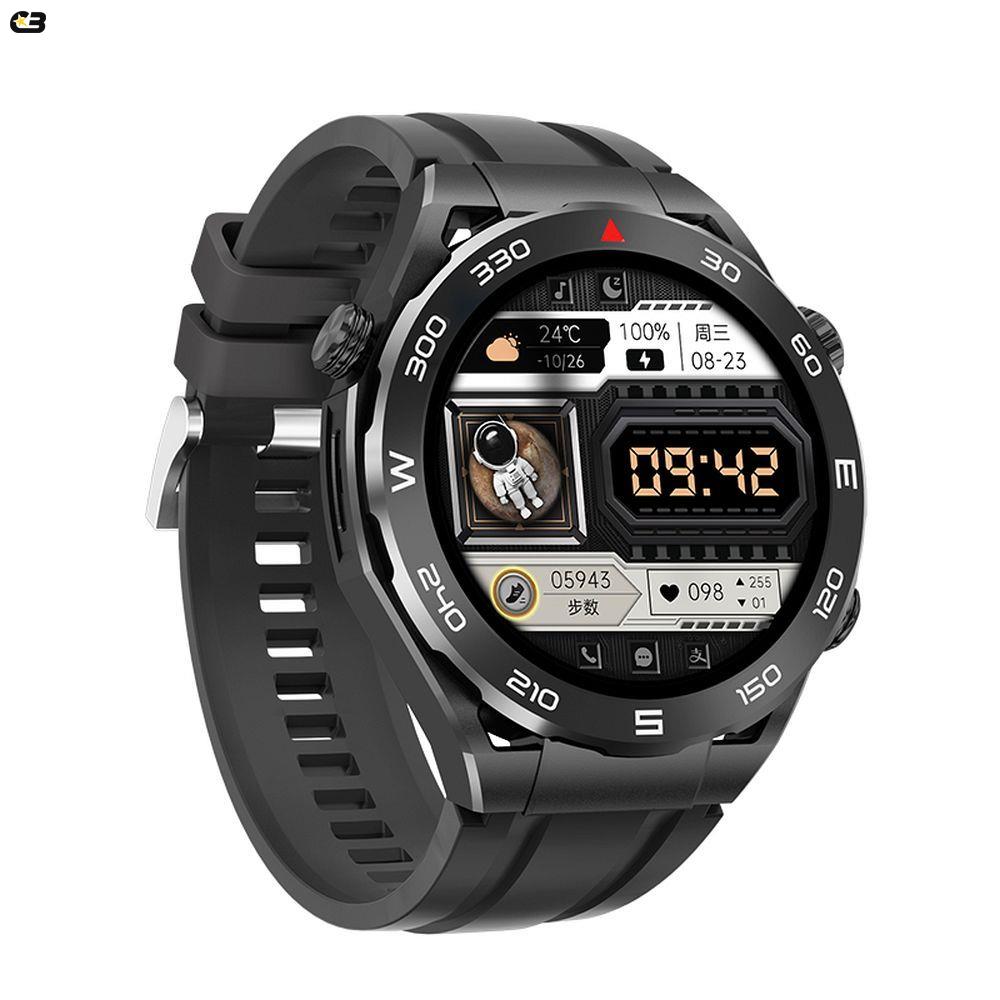 Hoco Y16 Smart Watch with Call Function – 1.39” HD 360×360 Touch Display, Bluetooth 5.1 Calling, Real-Time Heart Rate & SpO2 Monitoring, Sleep Tracking, Multi-Sport Modes, 260mAh Battery, IP68