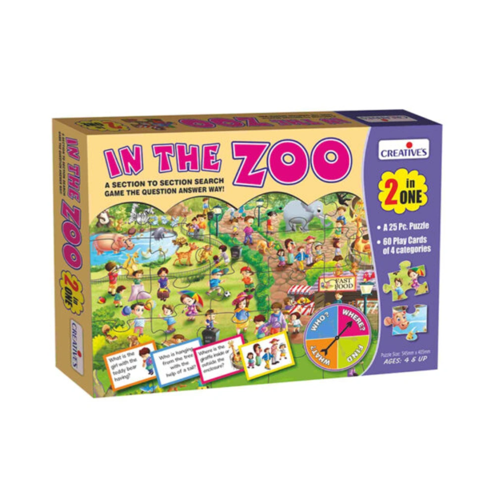CREATIVE In the Zoo 1020 โ An Educational and Engaging Game for Exploring Animal Vocabulary, Promoting Cognitive Development, and Enhancing Early Learning Skills CREATIVE In the Zoo 1020 โ An Educational and Engaging Game for Exploring Animal Vocabulary, Promoting Cognitive Development, and Enhancing Early Learning Skills