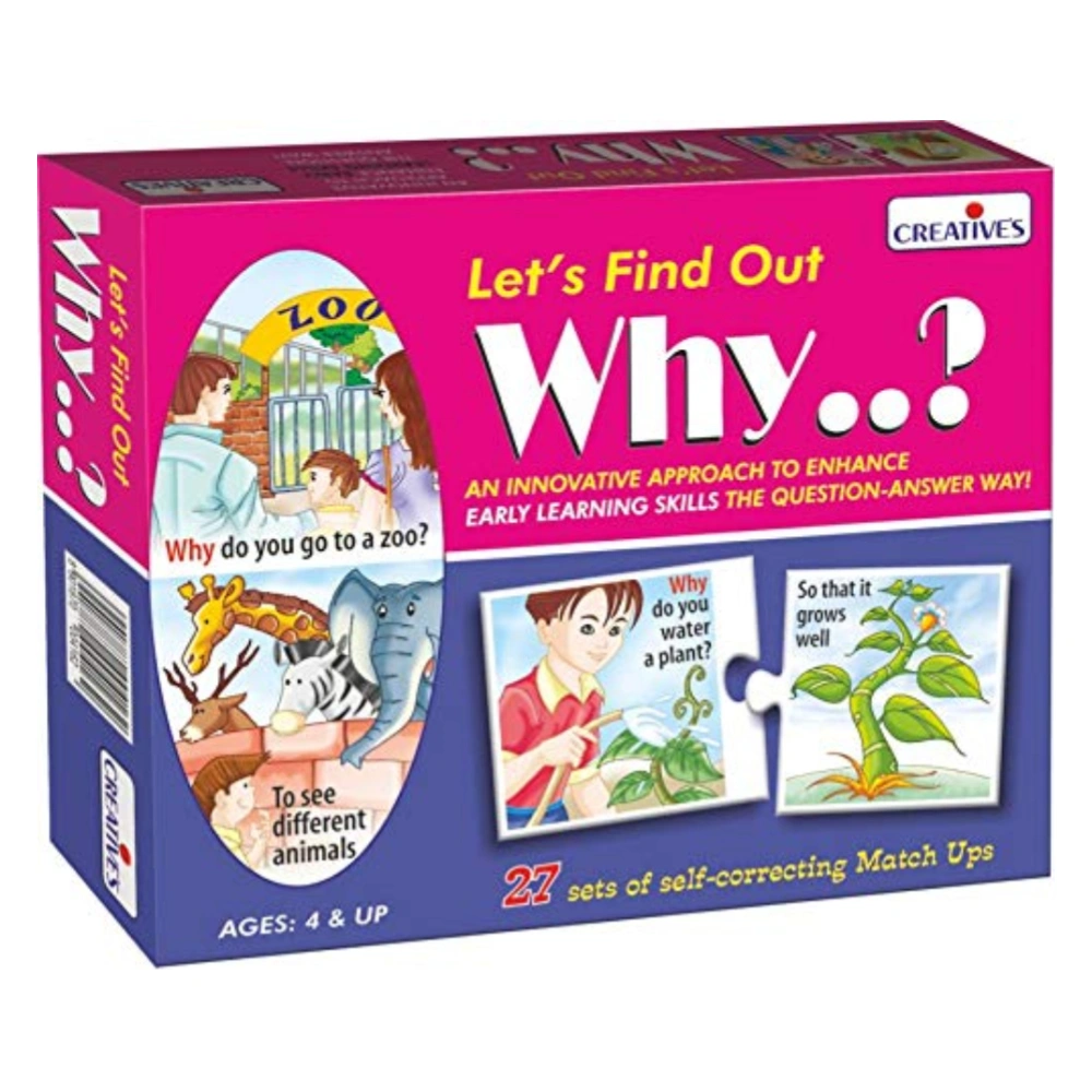 CREATIVE Let's Find Out Why 12P – A Fun and Educational Game for Exploring the 'Why' Behind Everyday Concepts CREATIVE Let's Find Out Why 12P – A Fun and Educational Game for Exploring the 'Why' Behind Everyday Concepts