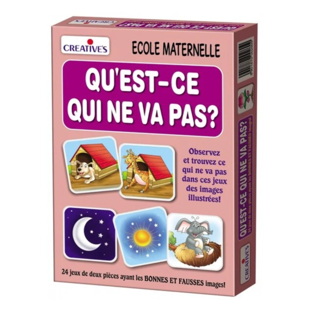 CREATIVE Qu’est-Ce Qui Ne Va Pas? – A Fun and Engaging Game to Develop Observation and Critical Thinking Skills CREATIVE Qu’est-Ce Qui Ne Va Pas? – A Fun and Engaging Game to Develop Observation and Critical Thinking Skills