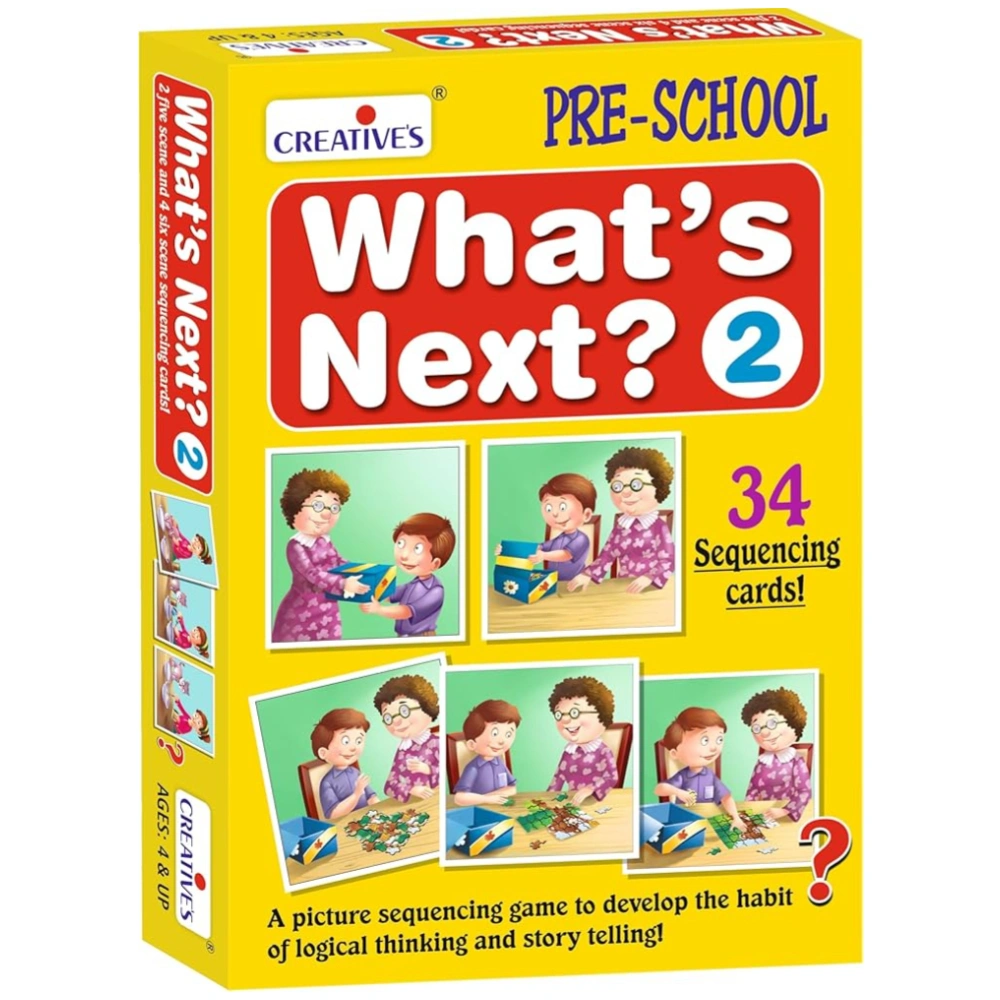 CREATIVE What's Next? โ An Engaging Educational Game to Enhance Cognitive Skills, Critical Thinking, and Decision-Making for Young Minds CREATIVE What's Next? โ An Engaging Educational Game to Enhance Cognitive Skills, Critical Thinking, and Decision-Making for Young Minds