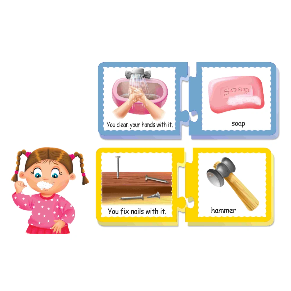 Creative What Do You Need? – 24P | A Fun and Interactive Learning Set to Teach Kids About Everyday Essentials and Their Uses Creative What Do You Need? – 24P | A Fun and Interactive Learning Set to Teach Kids About Everyday Essentials and Their Uses