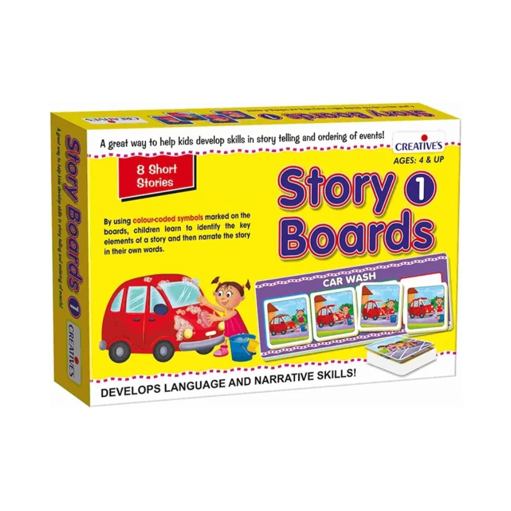 CREATIVE Story Boards โ A Fun and Interactive Educational Tool to Boost Creativity, Storytelling, and Language Development in Young Learners CREATIVE Story Boards โ A Fun and Interactive Educational Tool to Boost Creativity, Storytelling, and Language Development in Young Learners