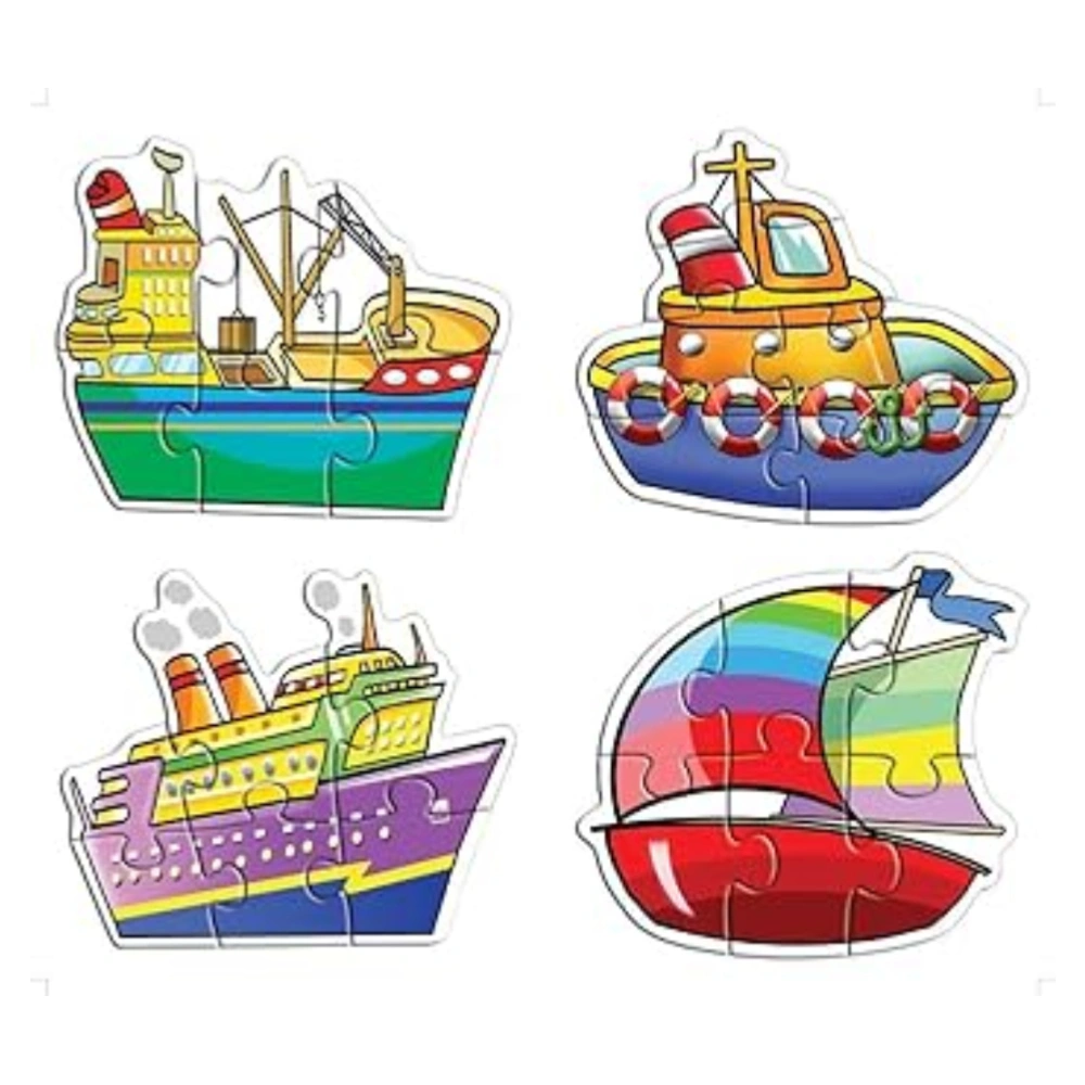 Creative 6-Piece Puzzles: Engaging and Educational Early Learning Puzzle Set for Young Children to Develop Cognitive, Motor, and Problem-Solving Skills Creative 6-Piece Puzzles: Engaging and Educational Early Learning Puzzle Set for Young Children to Develop Cognitive, Motor, and Problem-Solving Skills