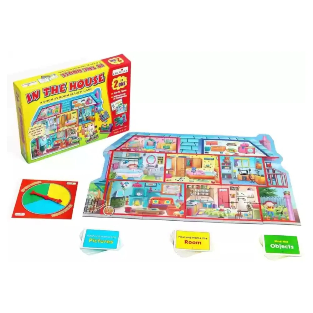 CREATIVE In the House โ An Interactive Educational Game for Exploring Household Objects, Building Vocabulary, and Enhancing Cognitive Skills for Young Learners CREATIVE In the House โ An Interactive Educational Game for Exploring Household Objects, Building Vocabulary, and Enhancing Cognitive Skills for Young Learners