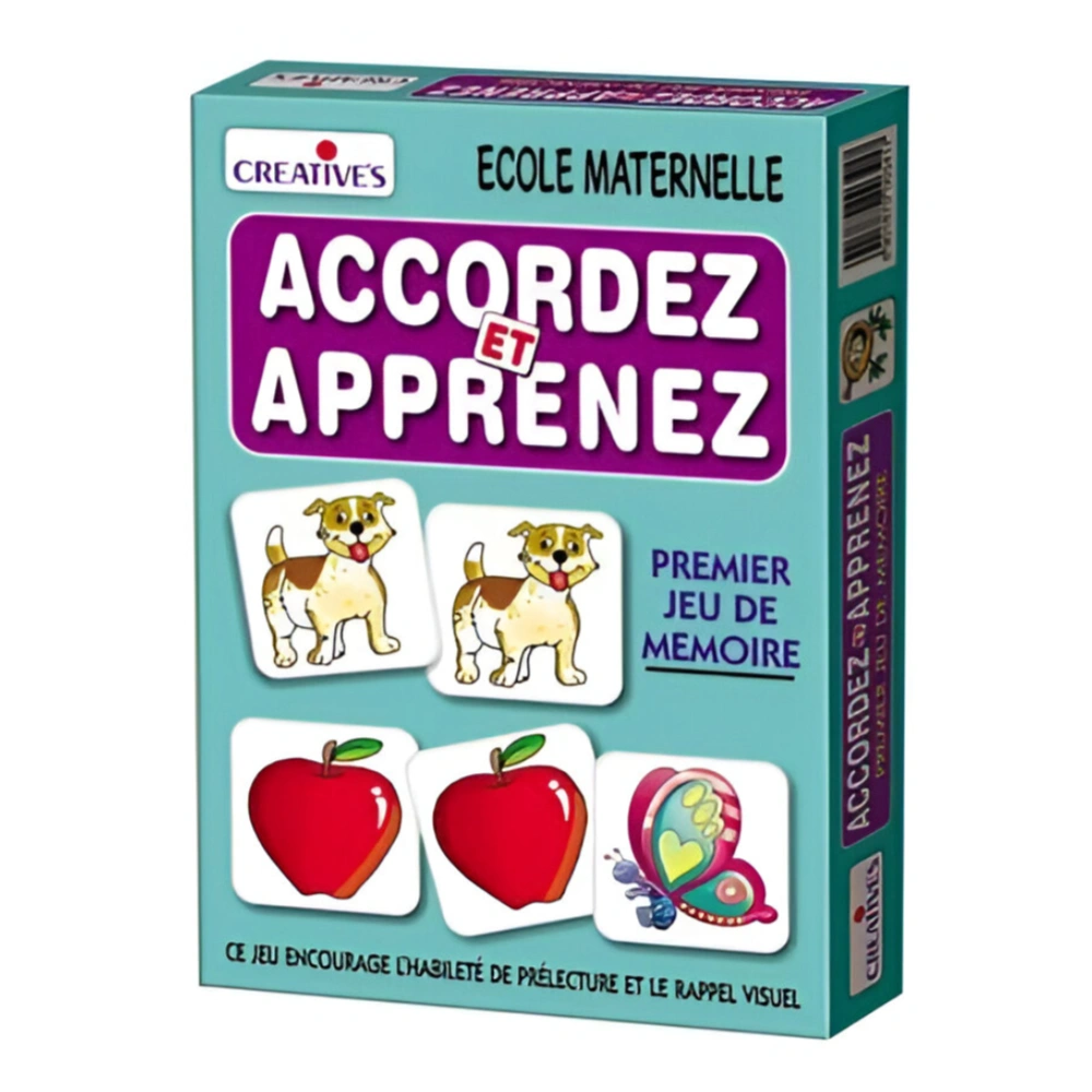 CREATIVE Accordez et Apprenez โ A Fun and Educational Matching Game to Enhance Learning and Cognitive Skills CREATIVE Accordez et Apprenez โ A Fun and Educational Matching Game to Enhance Learning and Cognitive Skills