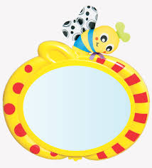 Playgro - Travel Bee Car Mirror | Adorable Baby Rear-View Mirror Toy with Hanging Plush Bee, Crinkle Wings & Reflective Mirror | Encourages Visual Stimulation & Interaction Playgro - Travel Bee Car Mirror | Adorable Baby Rear-View Mirror Toy with Hanging Plush Bee, Crinkle Wings & Reflective Mirror | Encourages Visual Stimulation & Interaction
