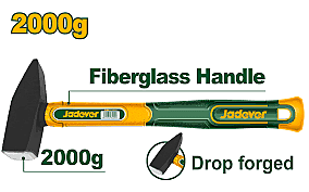 Jadever JDHM1320 Extra Heavy-Duty Machinist Hammer – 2000 g Jadever JDHM1320 Extra Heavy-Duty Machinist Hammer – 2000 g