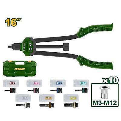 Jadever JDHR5B16 16″ Heavy-Duty Rivet Nut Gun Set Jadever JDHR5B16 16″ Heavy-Duty Rivet Nut Gun Set
