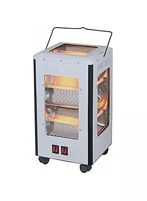 AGA AGA-2000E Electric Quartz Heater – 5-Side Heating Design, 2500W Powerful Output