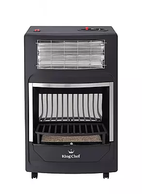 King Chef DA-306HQ Gas & Electric Heater – High-Quality Dual-Power Heating with Quartz Tubes