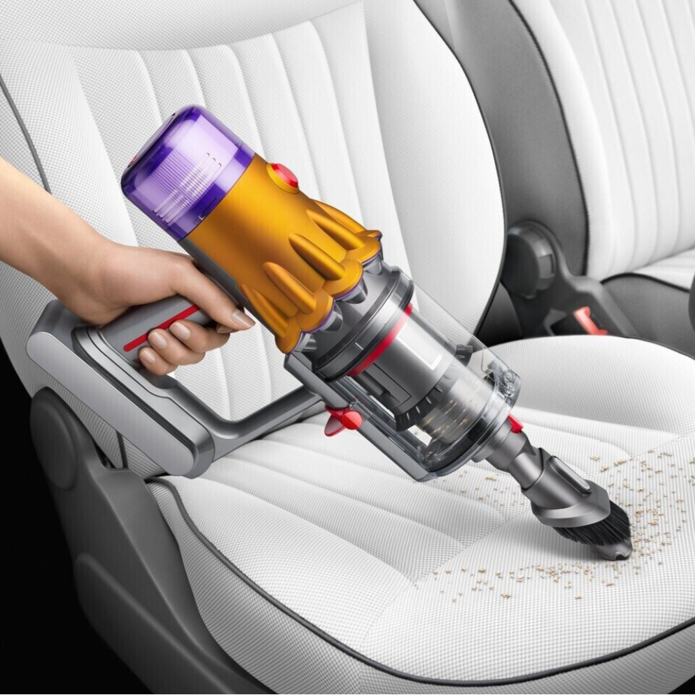 Dyson V12 Detect Slim Absolute Cordless Vacuum Cleaner — 150 AW Laser‑Dust‑Detect Stick with Whole‑Machine HEPA Filtration, 11‑Cyclone Hyperdymium™ Motor, 60‑min Fade‑Free Run Time Dyson V12 Detect Slim Absolute Cordless Vacuum Cleaner — 150 AW Laser‑Dust‑Detect Stick with Whole‑Machine HEPA Filtration, 11‑Cyclone Hyperdymium™ Motor, 60‑min Fade‑Free Run Time