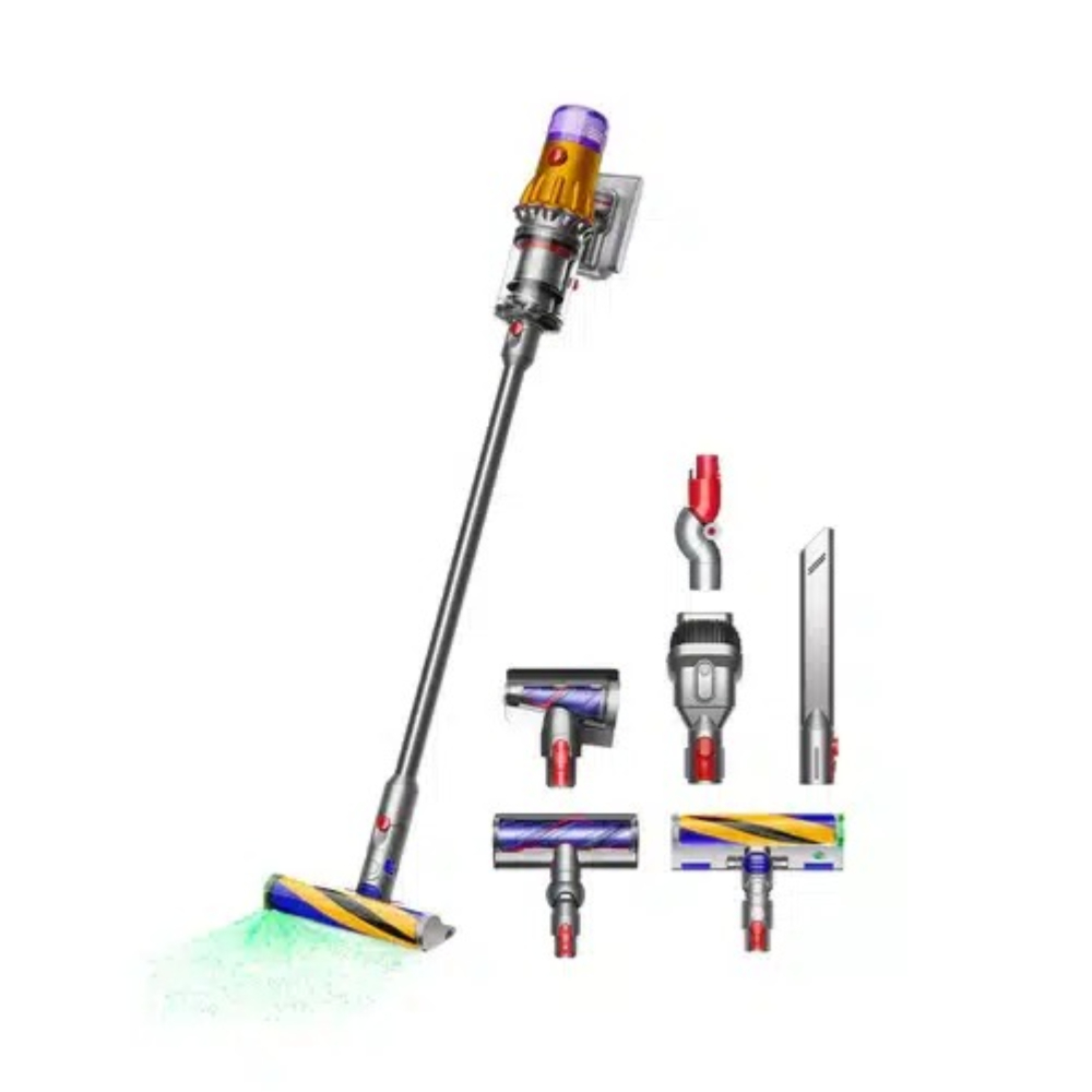 Dyson V12 Detect Slim Absolute Cordless Vacuum Cleaner — 150 AW Laser‑Dust‑Detect Stick with Whole‑Machine HEPA Filtration, 11‑Cyclone Hyperdymium™ Motor, 60‑min Fade‑Free Run Time Dyson V12 Detect Slim Absolute Cordless Vacuum Cleaner — 150 AW Laser‑Dust‑Detect Stick with Whole‑Machine HEPA Filtration, 11‑Cyclone Hyperdymium™ Motor, 60‑min Fade‑Free Run Time