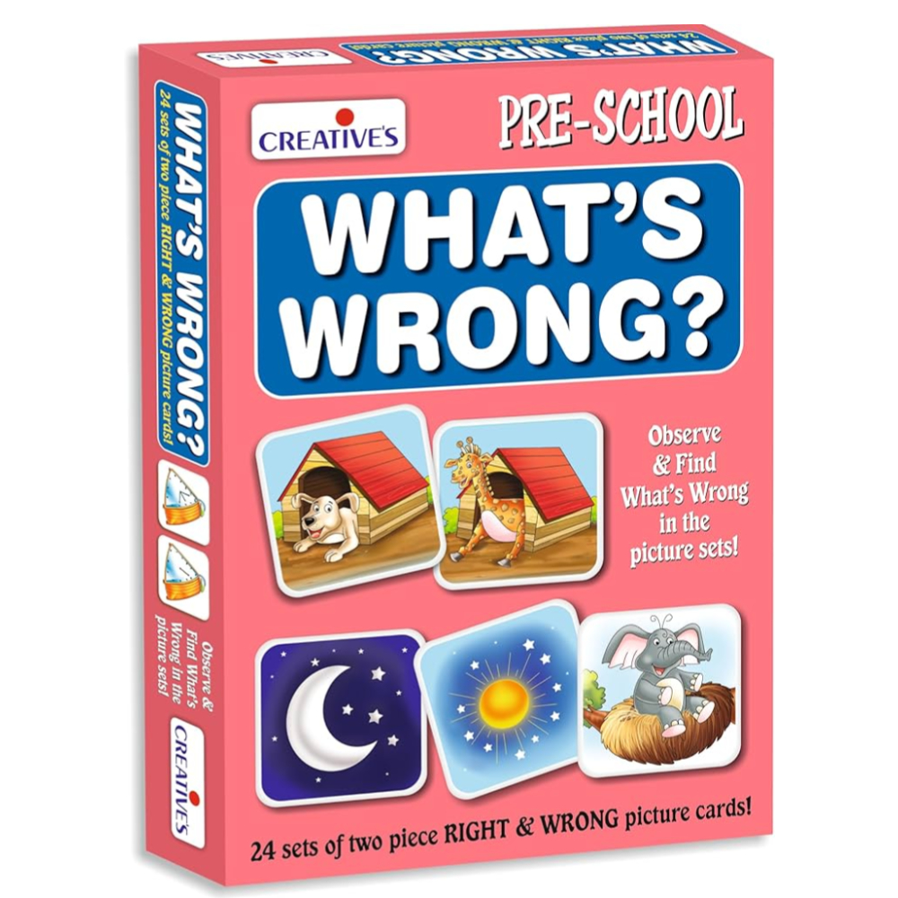 CREATIVE What's Wrong? – A Fun & Engaging Learning Tool to Boost Observation and Problem-Solving Skills