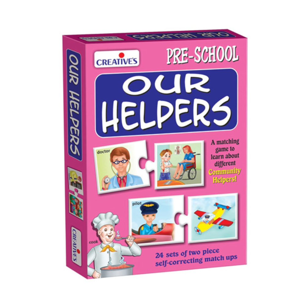 CREATIVE Our Helpers – An Interactive Learning Tool to Teach Children About Community Helpers