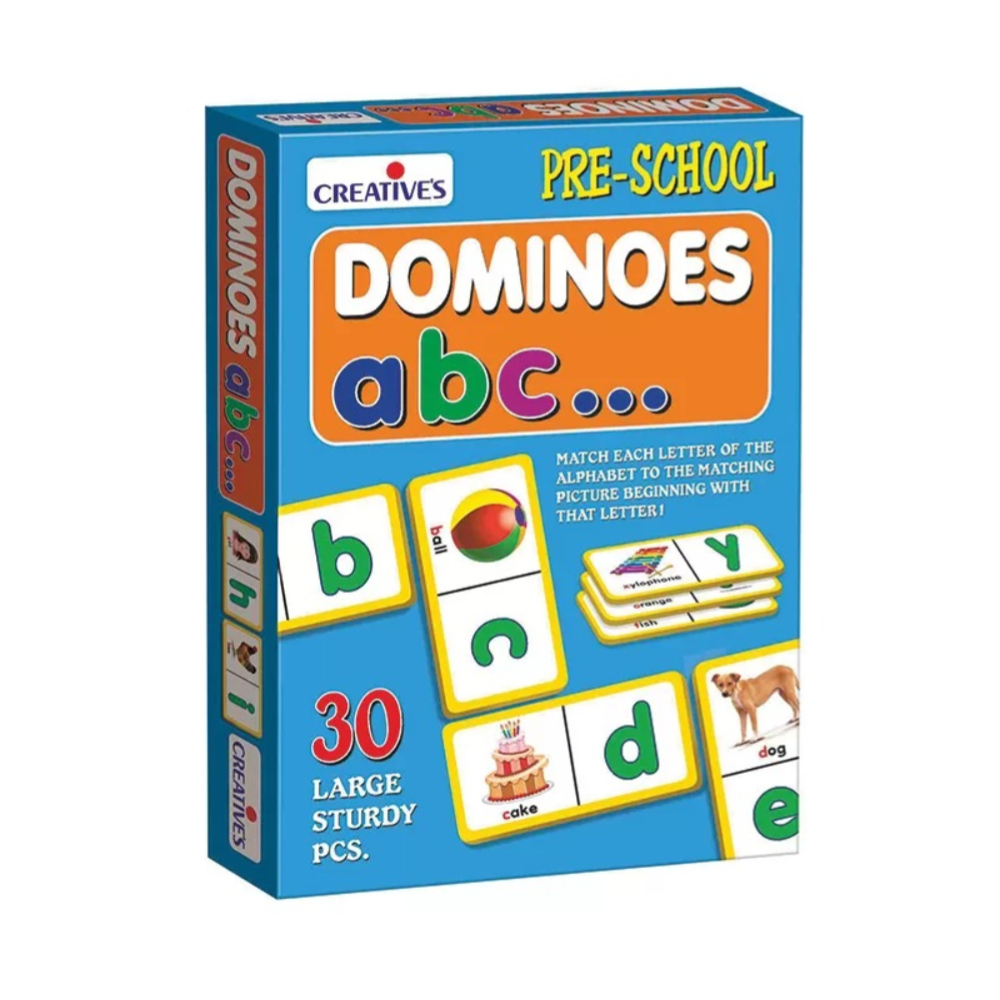 CREATIVE Dominoes ABC – A Fun and Engaging Way to Learn the Alphabet Through Play CREATIVE Dominoes ABC – A Fun and Engaging Way to Learn the Alphabet Through Play